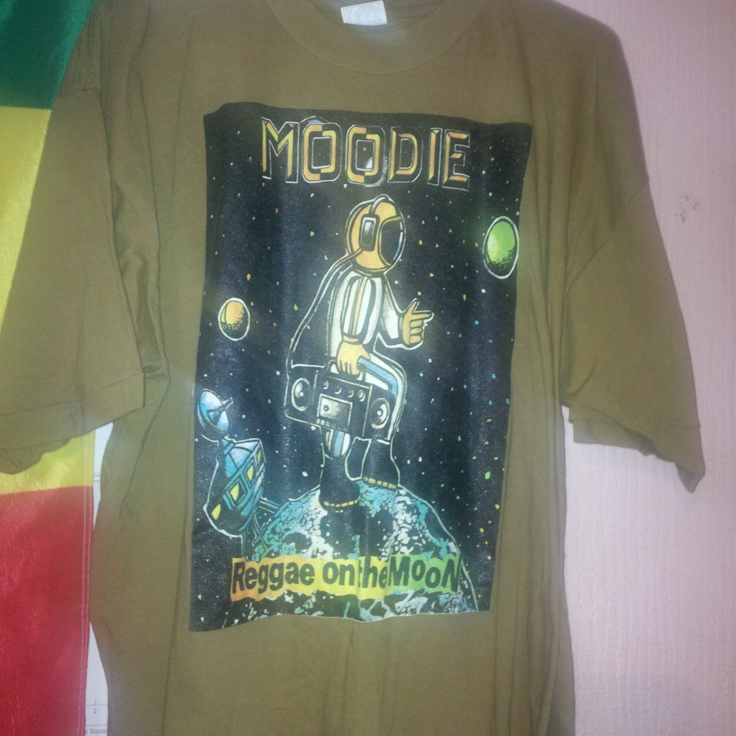 Reggae On The Moon Tee Shirt Moodie Music - keyon air roblox security