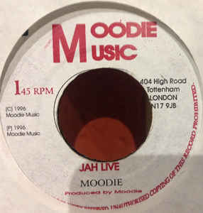 L. Moodie - Jah Live