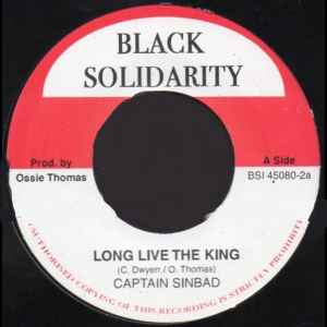Captain Sinbad ‎– Long Live The King
