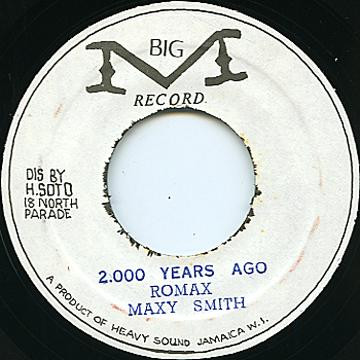 Maxy Smith* - 2.000 Years Ago