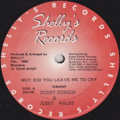 Dobby Dobson & Josey Wales - Why Did You Leave Me To Cry