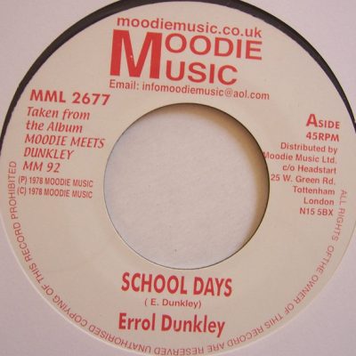 Errol Dunkley ‎– School Days