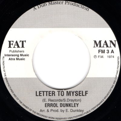 Errol Dunkley ‎– Letter To Myself