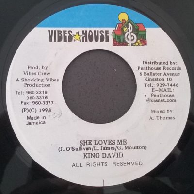 King David (3) ‎– She Loves Me