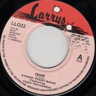 Ethnic Fight Band Featuring Tony Richards (9) ‎– Night Shift The Tribute To Bob Marley / Craven