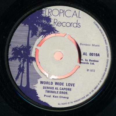 Dennis Al Capone*, Twinkle Bros.* / Carl Masters – World Wide Love / Gable Up